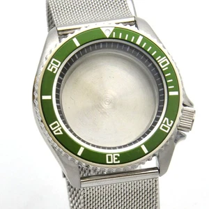 42mm Stainless Steel Watch Bezel+Case+Strap+Glass Set For NH35 NH36 Movement - Picture 1 of 25