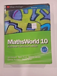 Mathsworld 10 Australian Curriculum edition by Jill Vincent [Paperback] - Picture 1 of 3