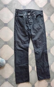 `Levis 501 W31 L32 Jeans schwarz Knöpfe Unisex - Bild 1 von 3