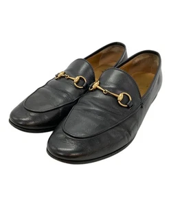 Gucci flache Schuhe Damen Größe 38,5 schwarz Leder - Bild 1 von 7