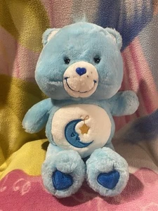 13" 2002 BLUE MOON NIGHT STAR BEDTIME PLUSH CARE BEAR RETRO COLLECTIBLE 1980 TOY - Picture 1 of 5