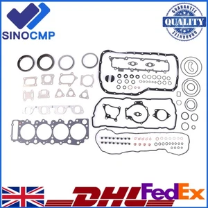 4HK1 4HK1-TC Engine Overhaul Gasket Kit for Isuzu NPR NQR NRR GMC 5.2L Diesel - Picture 1 of 9