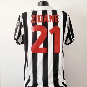 Camiseta ZIDANE 21 Juventus - 1998/2000 - Grande - Home Kappa Jersey - Imagen 1 de 16