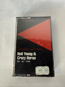 NEIL YOUNG/ CRAZY HORSE - Reactor 1981 US 1st issue cassette SEALED - Picture 1 of 9