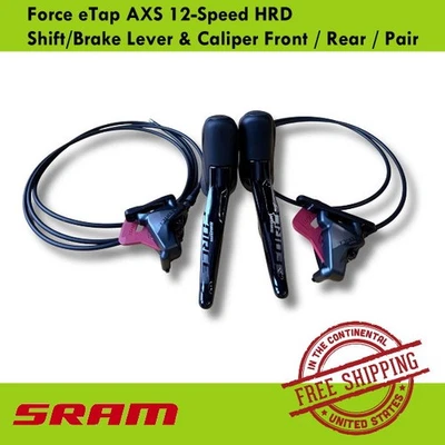 SRAM Force eTap AXS 12-Speed HRD Shift/Brake Lever & Caliper Front / Rear / Pair - Image 1 of 4