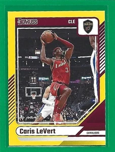 2024-25 Donruss Basketball Yellow Flood Caris LeVert #70 Cleveland Cavaliers - Bild 1 von 2