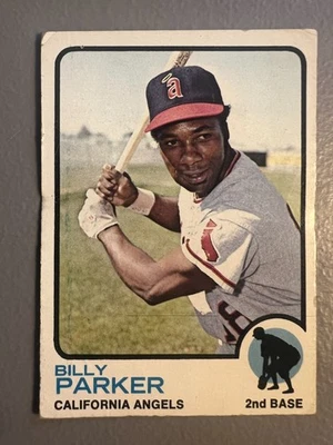 QTY: 1973 Topps Baseball - Billy Parker ( California Angels ) #354 - VG/EX - Image 1 of 2