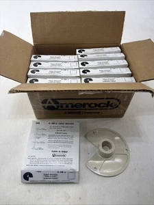 10) Amerock C-38-A Zinkdruckguss Regalwinkel Turn-A-Shelf Mandeloptik 6 Zoll - Bild 1 von 8