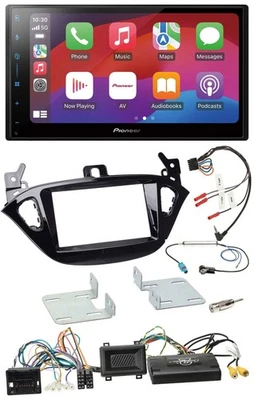 Pioneer DAB USB Lenkrad Bluetooth 2DIN Autoradio für Opel Adam Corsa E ab 2013 P - Bild 1 von 4