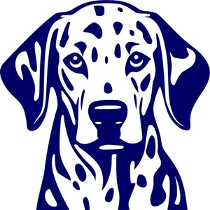 Pegatina coche pegatina perro HG 009 dálmata tatuaje de pared - Imagen 1 de 8