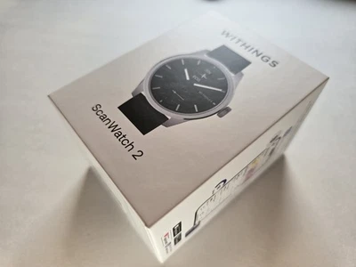 Withings ScanWatch 2 Hybrid Smart Watch Heart Rate Monitoring Fitness Tracker  - Image 1 of 4