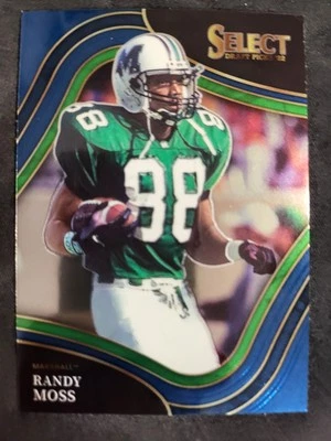 2022 Select Draft Randy Moss FIELD LEVEL card #162 Vikibgs HOF - Image 1 of 2