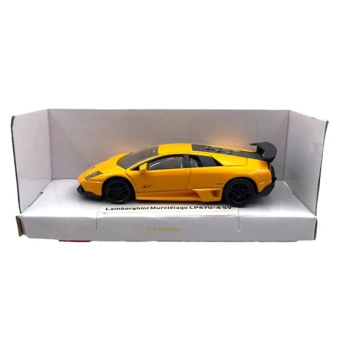 Modellino Auto Rastar 1/43 Lamborghini Murcielago LP670-4 SV Yellow - Immagine 1 di 2