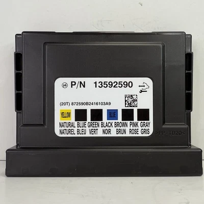 Módulo de control de carrocería GM 13592590 original Foto 1 de 2