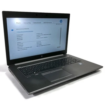 HP ZBook 17 G6 17.3" Laptop i7-9850H 2.6GHz - 32GB - 512GB NVMe SSD w/ Win 11 - Image 1 of 4