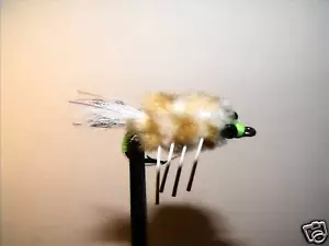 4 Saltwater Fly Fishing Bonefish Permit Merkin Crab - Picture 1 of 1