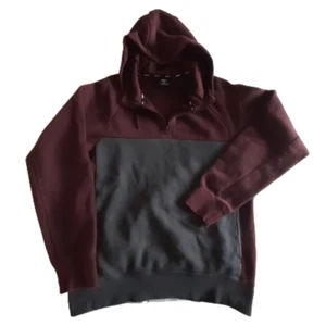 NIKE SB Men's Small Maroon & Grey Hoodie - Stylish & Comfortable - Picture 1 of 11