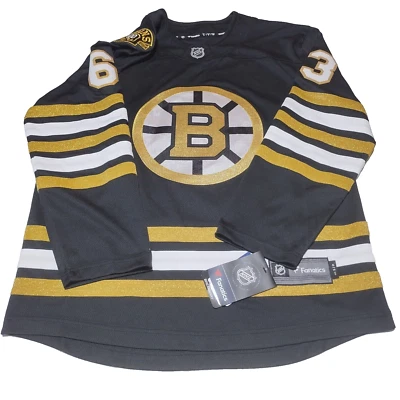 Camiseta deportiva para hombre Boston Bruins Marchand Fanatics negra 100 aniversario pequeña nueva con etiquetas Foto 1 de 4