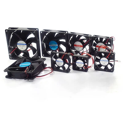 PC Lüfter 40/50/60/70/80/90/120mm Bulk PC Computer Gehäuse Lüfter DC 5V/12V/24V - Bild 1 von 4
