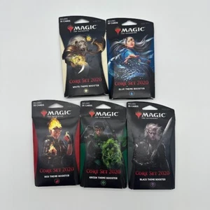 🔥Magic The GatheringCORE SET 2020 Theme Booster Set of 5 Sealed Mtg English🔥 - Picture 1 of 1