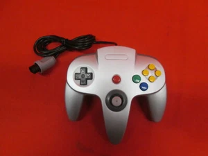 Classic Wired Controller Joystick For Nintendo 64 N64 Game System Silver 7831 - Picture 1 of 4