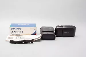 Olympus µ MJU I 35mm Point & Shoot Film Camera - Black, 35mm f/3.5 Lens, Boxed - Picture 1 of 14