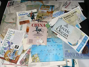 Vintage National Geographic riesige Menge von 127 Karten - Bild 1 von 4