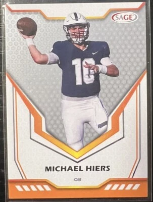 2024 Sage Football Silver Michael Hiers #73 Tampa Bay Buccaneers - Image 1 of 2