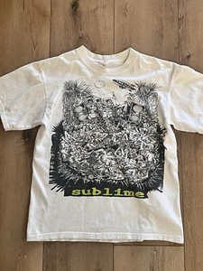 Camiseta Rara De Colección Sublime Skunk Records Long Beach California Y2K Mediana - Imagen 1 de 7
