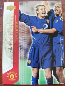 David Beckham, Upper Deck 2003 "GOAL RUSH" England, Manchester United #65 - Bild 1 von 2