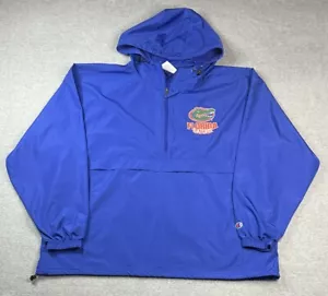 Florida Gators Jacket Mens XXL Windbreaker 1/2 Zip Champion Lightweight - Picture 1 of 8