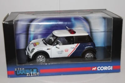 Corgi Nine Double Nine CC86517 BMW Mini Cooper, Canadian Police  NMIB 1:36s - Image 1 of 4