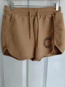 RIVER ISLAND BROWN CASUAL SHORTS - UK Size 8 - Imagen 1 de 3