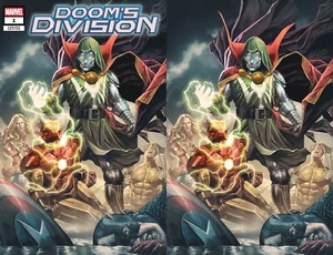 DOOM'S DIVISION #1 MICO SUAYAN C2E2 EXCLUSIVE TD & VIRGIN SET LTD 1000 - Picture 1 of 5