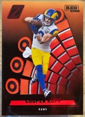 2022 Panini Zenith Red Zone Cooper Kupp #93 Los Angeles Rams - Image 1 of 2