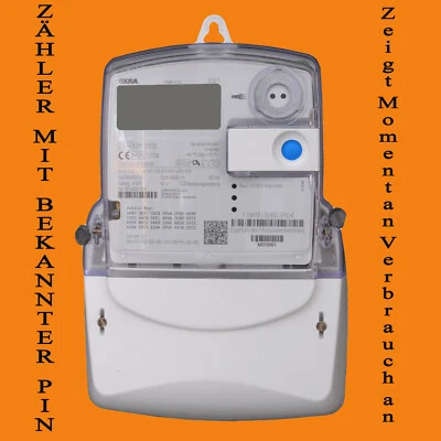 ISKRA  MT175-D1A51-V22-K0t Smart Meter 5/60A 230/400V Digital PIN Stromzähler - Bild 1 von 3