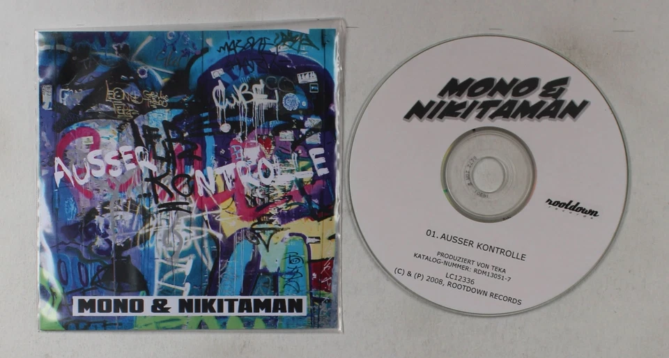 Mono & Nikitaman Ausser Kontrolle GER Adv CDR Single 2008 Reggae - Bild 1 von 1
