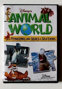 Disney's Animal World Penguins Seals Sea Lions Nature Children's Educational DVD - Picture 1 of 2