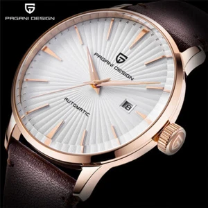 Reloj Pulsera Mecánico Automático de Lujo Diseño Pagani Hombres Negocios Fecha Impermeable - Imagen 1 de 8