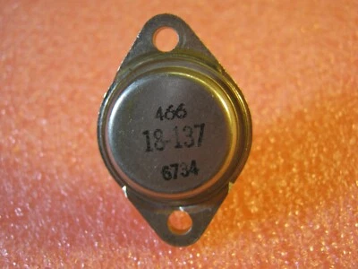 RCA 466 18-137 Transistor Historical Semiconductor - Image 1 of 3