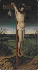 Holy Card of Saint Dismas the Good Thief Plus a 1" Medal of Saint Dismas - Picture 1 of 4
