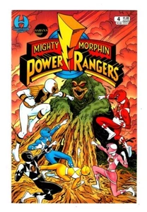 SABANS MIGHTY MORPHIN POWER RANGERS 4, 9.0,( 4 of 6) SWAMP MAN* - Picture 1 of 2