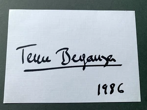 TERESA BERGANZA (†2022) Oper signed Briefkarte 10x15 Autogramm - Picture 1 of 1
