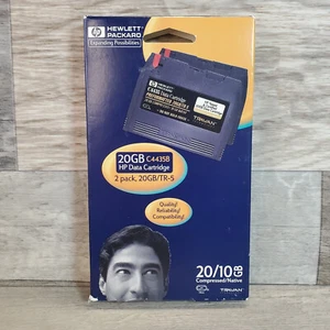 HP Hewlett Packard C4435B Travan 20GB/10GB Datenpatronen Menge 2 im Paket. - Bild 1 von 1