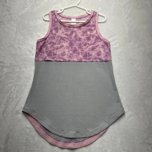IVIVVA by LULULEMON Tank Top Girls Size 8 Purple Gray Running Fitness Athletic - Picture 1 of 6
