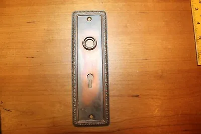 Antique Yale & Towne Cast Bronze Keyhole Escutcheon Bothniah M-18204 C:1897 S-52 • 29.75$