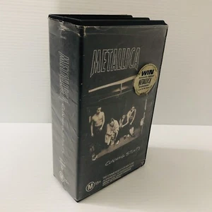Metallica Cunning Stunts 2x VHS Box Set Heavy Metal Rock Music Live Video Tapes - Picture 1 of 11
