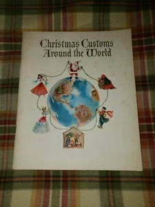 Vtg Hallmark CHRISTMAS CUSTOMS AROUND THE WORLD booklet - Picture 1 of 11