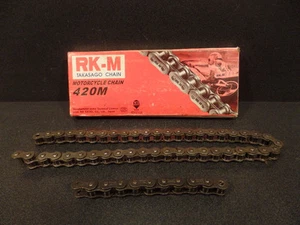 RK-M TAKASAGO MOTORCYCLE CHAIN 420M 120L - Bild 1 von 11
