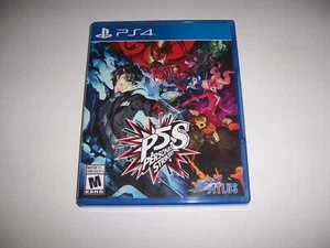 Replacement Case P5S Persona 5 Strikers PlayStation 4 Original Box Authentic - Picture 1 of 3